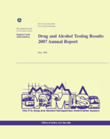 Drug and alcohol testing results 2007 annual report