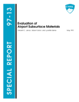 Evaluation of airport subsurface materials