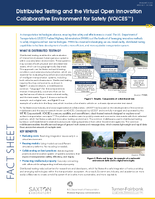Distributed Testing and the Virtual Open Innovation Collaborative Environment for Safety VOICES