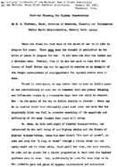 Postwar Planning for Highway Construction