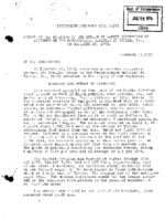 Interstate Commerce Commision Report of the Accident  Investigation Occuring on the PENNSYLVANIA RAILROAD TYRONEY PA