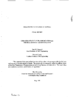 Field instrumentation of dowels  final report May 1997