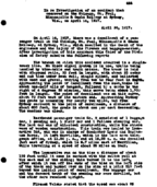 Interstate Commerce Commission Report of the Accident  Investigation Occurring on the CHICAGO ST PAUL MINNEAPOLIS AND OMAHA RAILWAY SYDNEY WI