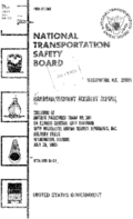 Interstate Commerce Commision Report of the Accident  Investigation Occuring on the ILLINOIS CENTRAL GULF RAILROAD COMPANY WILMINGTON IL