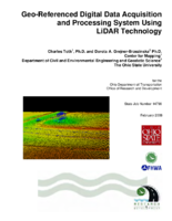 GeoReferenced Digital Data Acquisition and Processing System Using LiDAR Technology Final Report