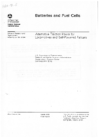 Batteries and Fuel Cells  Alternative Traction Power for Locomotives and SelfPowered Railcars