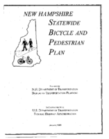 New Hampshire Statewide Bicycle and Pedestrian Plan 1995