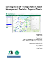 Development of transportation asset management decision support tools  final report