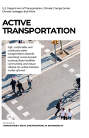US Department of Transportation Climate Change Center Climate Strategies that Work Active Transportation