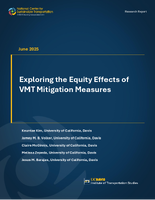 Exploring the Equity Effects of VMT Mitigation Measures