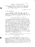 Interstate Commerce Commission Report of the Accident  Investigation Occurring on the BALTIMORE AND OHIO RAILROAD DEAR PARK MD