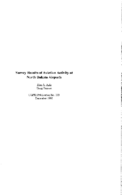 Survey Results of Aviation Activity at North Dakota Airports