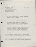 Letter from Secretary Alan Boyd to Hubert H Humphrey Proposing a New Aviation Bill