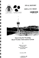 Improving the Wyoming road weather information system