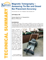 Magnetic Tomography  Assessing Tie Bar and Dowel Bar Placement Accuracy  Technical Summary