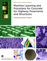 Machine Learning and Pozzolans for Concrete for Highway Pavements and Structures