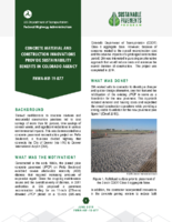 Concrete Material and Construction Innovations Provide Sustainability Benefits in Colorado Agency