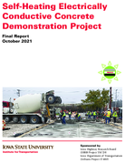 SelfHeating Electrically Conductive Concrete Demonstration Project