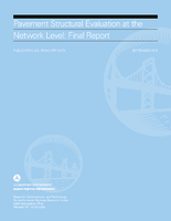 Pavement Structural Evaluation at the Network Level  Final Report