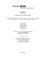 Road Stabilization and Drainage Improvements in North Potosi Bolivia  Improving Access to Markets Clinics Schools and Facilitating Future Development