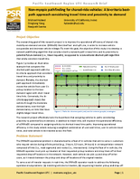 Nonmyopic Pathfinding for SharedRide Vehicles A BiCriteria BestPath Approach Considering Travel Time and Proximity to Demand Research Brief