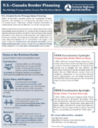USCanada Border Planning Facilitating Transportation Across the Northern Border