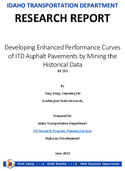 Developing Enhanced Performance Curves of ITD Asphalt Pavements by Mining the Historical Data