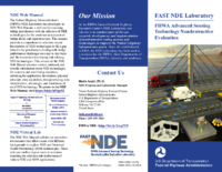 FAST NDE Laboratory FHWA Advanced Sensing Technology Nondestructive Evaluation brochure