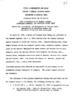 Part 71 Airspace Docket No 62CE73 Revocation Alteration And Designation Of Control Zones Designation Of Transition Areas And Revocation Of Control Area Extensions