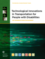 Technological Innovations in Transportation for People With Disabilities 2011 Workshop Executive Summary