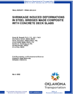 Shrinkage Induced Deformations in Steel Bridges Made Composite With Concrete Deck Slabs