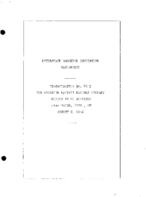 Interstate Commerce Commision Report of the Accident  Investigation Occuring on the NORTHERN PACIFIC RAILROAD WATAB MN