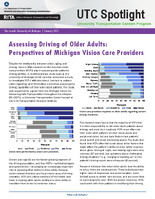 Assessing Driving of Older Adults Perspectives of Michigan Vision Care Providers