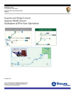 Sequoia and Kings Canyon Sequoia Shuttle System Evaluation of the FirstYear Operations