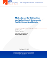 Methodology for Calibration and Validation of Mesoscopic Traffic Simulation Models