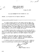 CAM 49 Regulation No 623 Air Transportation Of Magnetic Materials