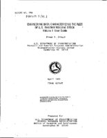 Engineering Data Characterizing the Fleet of US Railway Rolling Stock Volume 1 Users Guide