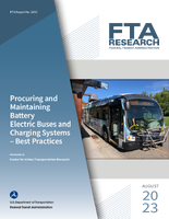 Procuring and Maintaining Battery Electric Buses and Charging Systems  Best Practices