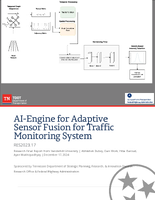 AIEngine for Adaptive Sensor Fusion for Traffic Monitoring System