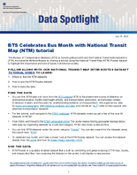 BTS Celebrates Bus Month with National Transit Map NTM Tutorial