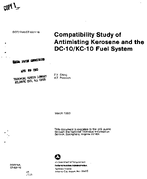 Compatibility Study of Antimisting Kerosene and the DC10KC10 Fuel System