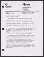 FAA News Releases JanuaryMarch 1994