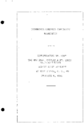 Interstate Commerce Commision Report of the Accident  Investigation Occuring on the NEW YORK CHICAGO AND ST LOUIS RAILROAD WEST SENECAM NY