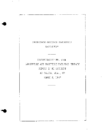 Interstate Commerce Commision Report of the Accident  Investigation Occuring on the LOUISVILLE AND NASHVILLE RAILROAD CALERA AL