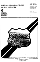 Guidelines for Slope Maintenance and Slide Restoration