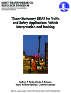 TScanStationary LiDAR for Traffic and Safety Applications Vehicle Interpretation and Tracking
