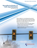 Retroreflective Borders on Traffic Signal Backplates  A South Carolina Success Story