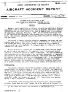 Investigation of Aircraft Accident HUMBLE OIL AND REFINING COMPANY NEAR GRAND ISLE LOUISIANA 19580201