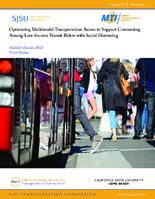 Optimizing Multimodal Transportation Access to Support Commuting Among LowIncome Transit Riders with Social Distancing