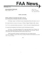 FAA News August 1996